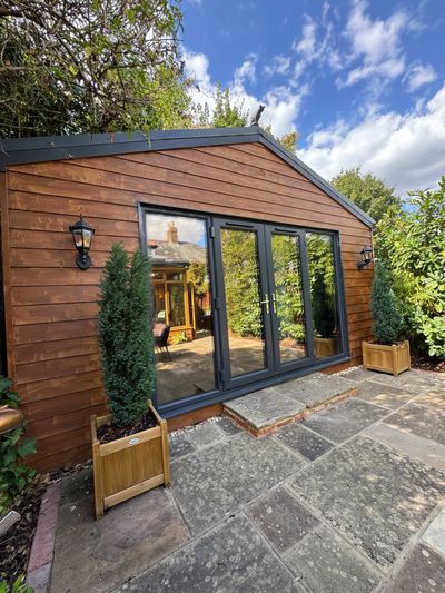 Exterior of The Havant Tailor studio in Havant